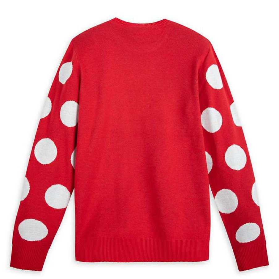 Apparel * | Disney Adult Intarsia Knit Sweater Minnie Mouse Cheaper