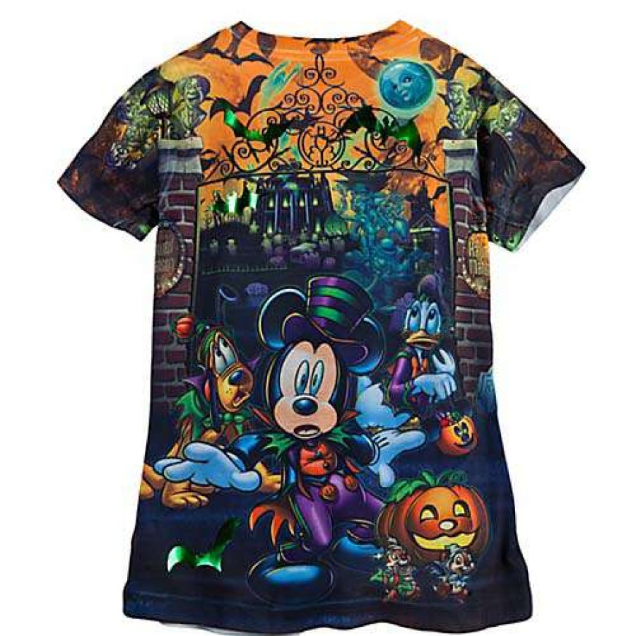 Apparel * | Disney Girl'S Shirt 2012 Halloween Time Logo Minnie Mouse Large Choice