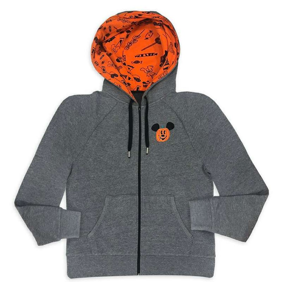 Apparel * | Disney Women'S Zip Up Hoodie Halloween 2020 Mickey Mouse Online