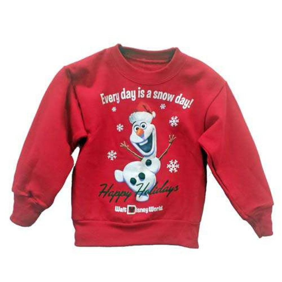 Apparel * | Disney Child Shirt Olaf Christmas Holiday Walt Disney World Premium