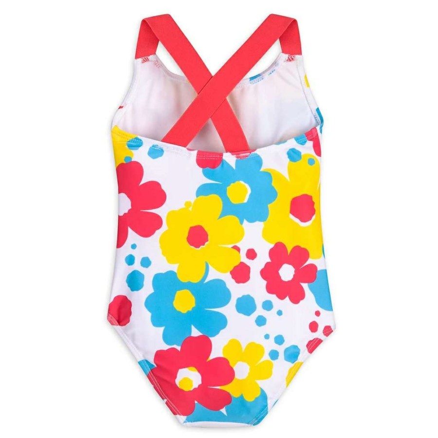 Apparel * | Disney Swimsuit For Girls Minnie Mouse Red Cheap Online