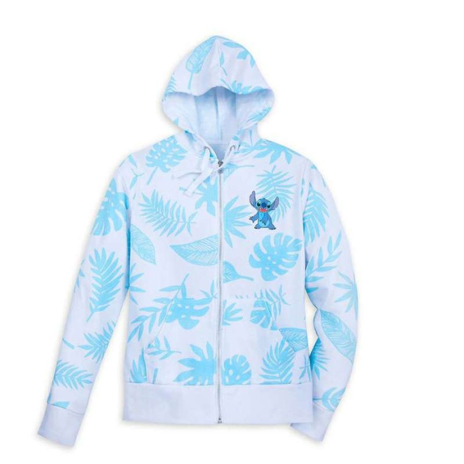 Apparel * | Disney Women'S Hoodie Stitch Aloha Promotions