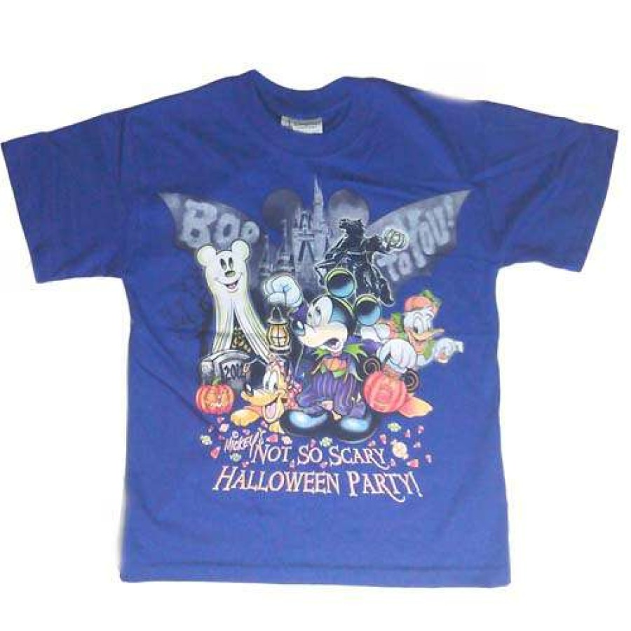 Apparel * | Disney Child Shirt 2012 Purple Mickey'S Not So Scary Halloween Party Premium