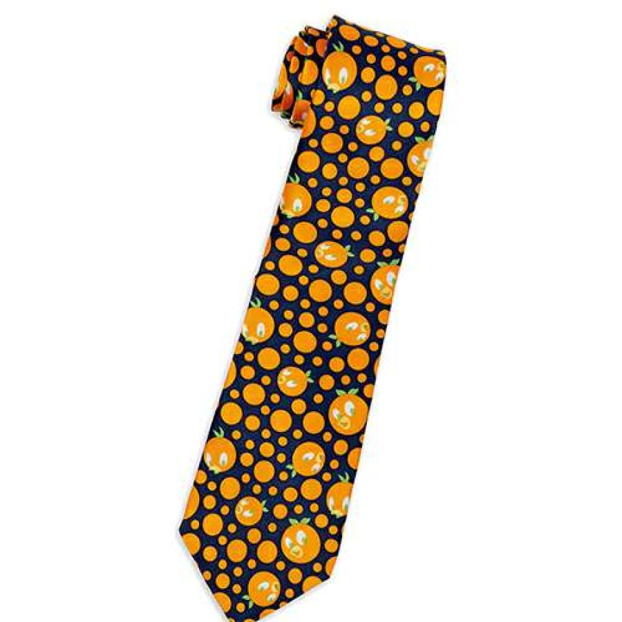 Apparel * | Disney Silk Tie Orange Bird Cheap Online