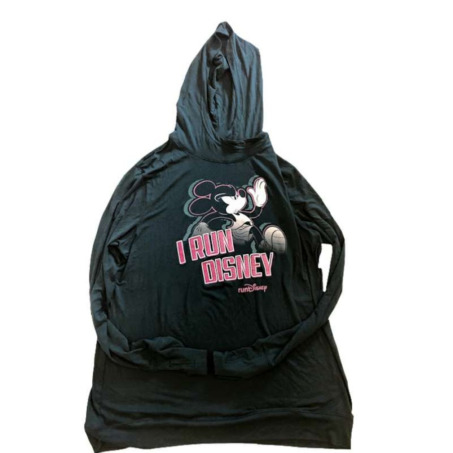 Apparel * | Disney Women'S Hoodie Mickey Mouse I Run Disney Shoping