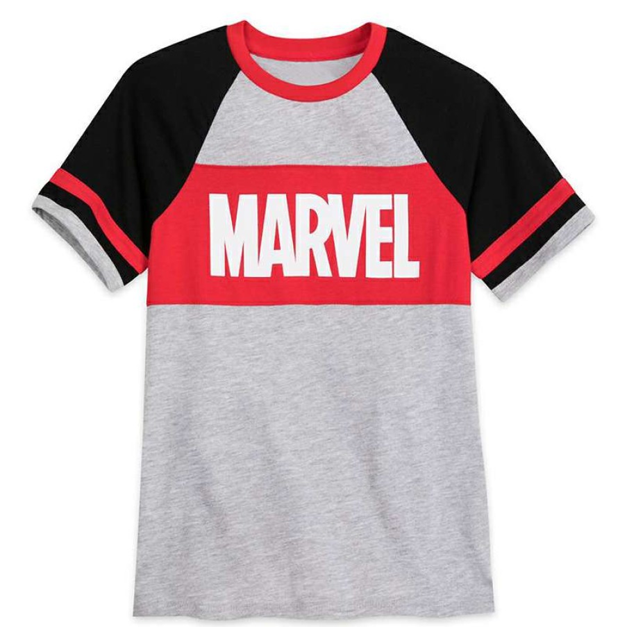 Apparel * | Disney Youth Shirt Our Universe Marvel Logo Closeout Sale