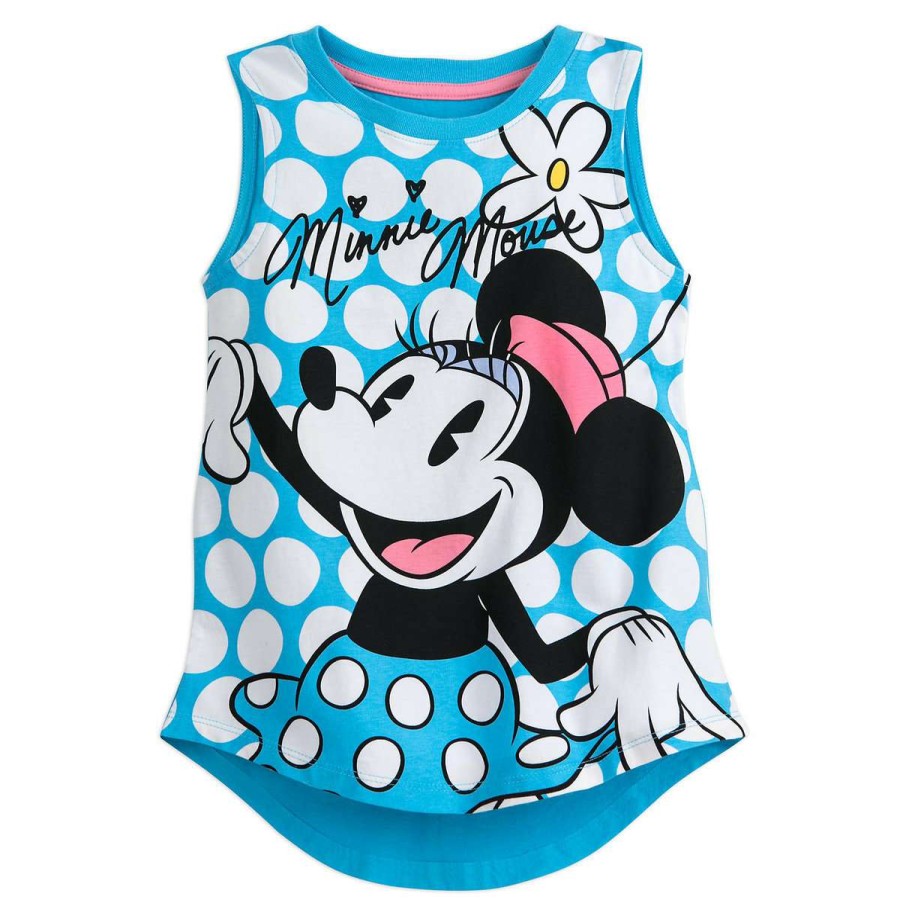 Apparel * | Disney Girls Shirt Timeless Minnie Mouse Tank Top Online