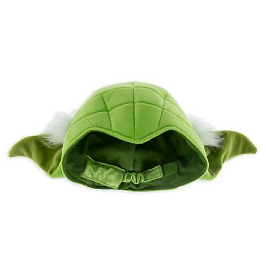 Apparel * | Disney Plush Ears Hat Star Wars Yoda Cap For Toddlers Fashionable