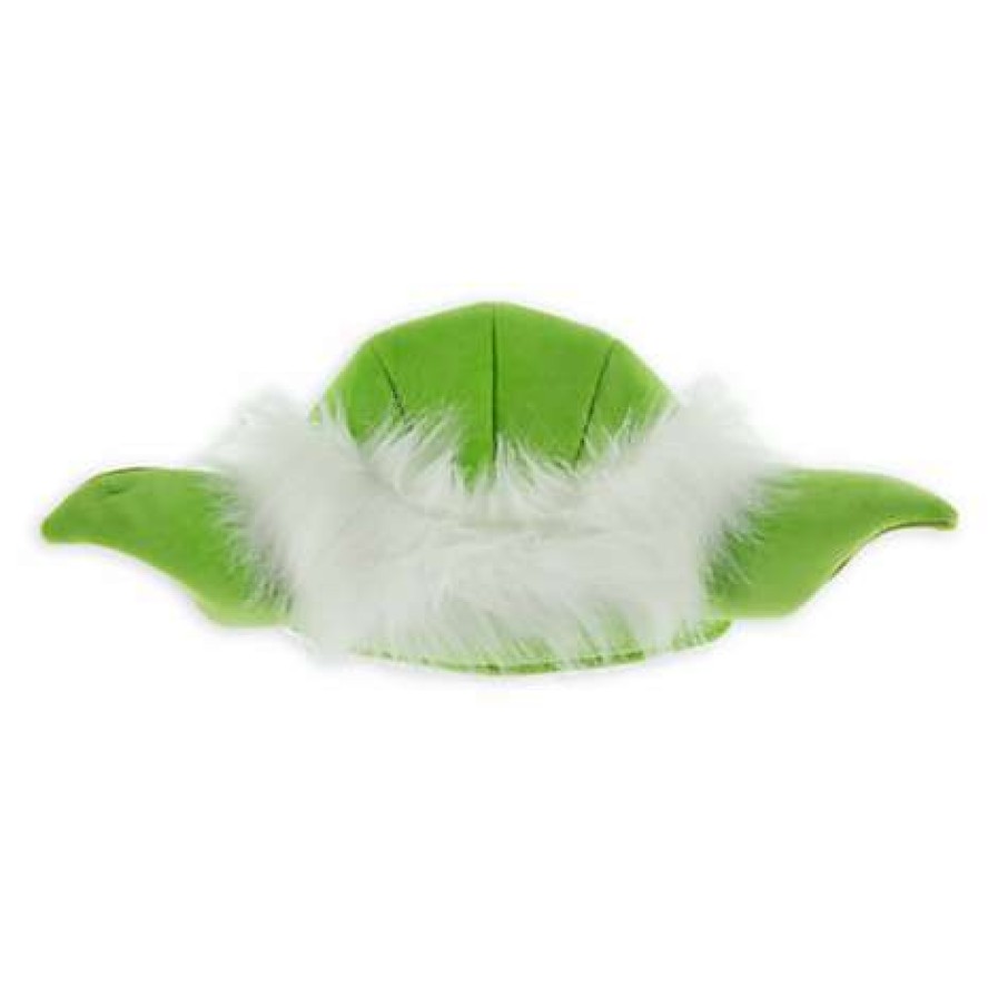 Apparel * | Disney Plush Ears Hat Star Wars Yoda Cap For Toddlers Fashionable