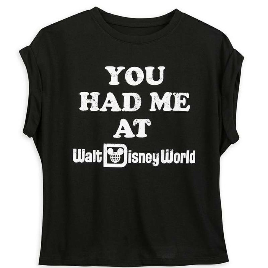 Apparel * | Disney Woman'S Shirt You Had Me At Walt Disney World Sleeveless New In