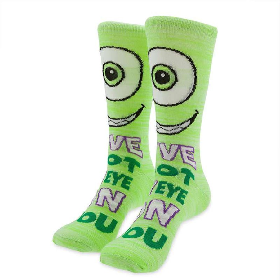 Apparel * | Disney Adult Socks Mike Wazowski New In