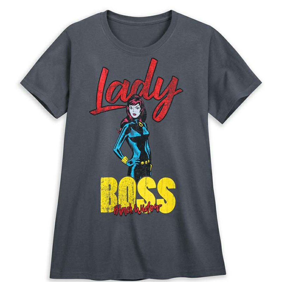 Apparel * | Disney Women'S Shirt Marvel Comics Black Widow Sells Cheap