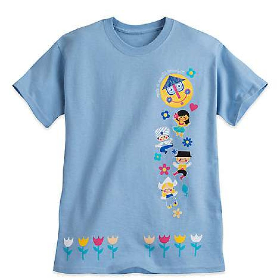 Apparel * | Disney Child Tee Shirt "It'S A Small World" For Girls Crazy Deals