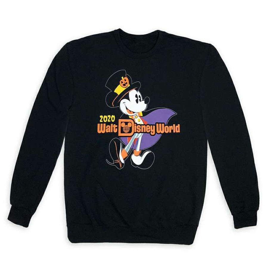 Apparel * | Disney Adult Sweatshirt Halloween 2020 Mickey Mouse Crazy Deals