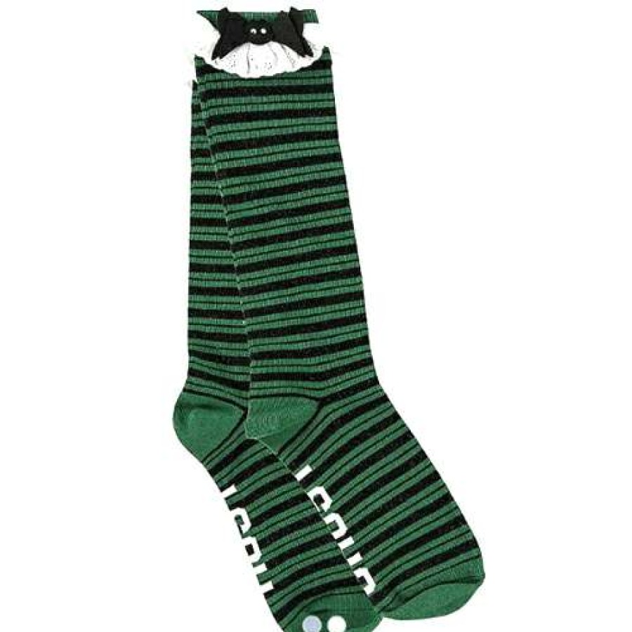 Accessories * | Disney Women'S Socks Haunted Mansion Ghost Host Limited Edition