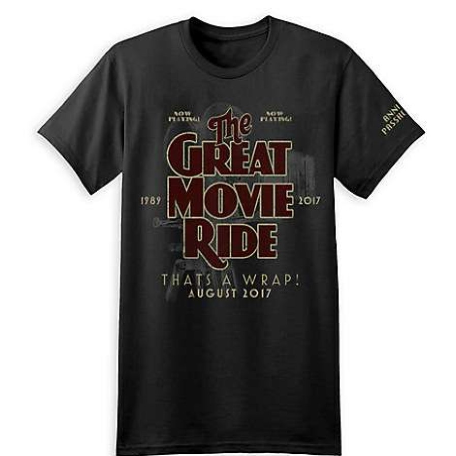 Apparel * | Disney Adult Shirt Great Movie Ride That'S A Wrap Passholder Top Sellers