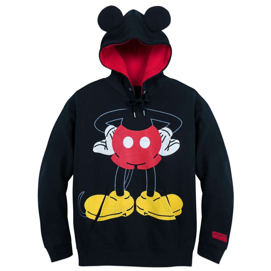 Apparel * | Disney Men'S Hoodie I Am Mickey Mouse Pullover Hoodie Crazy Deals