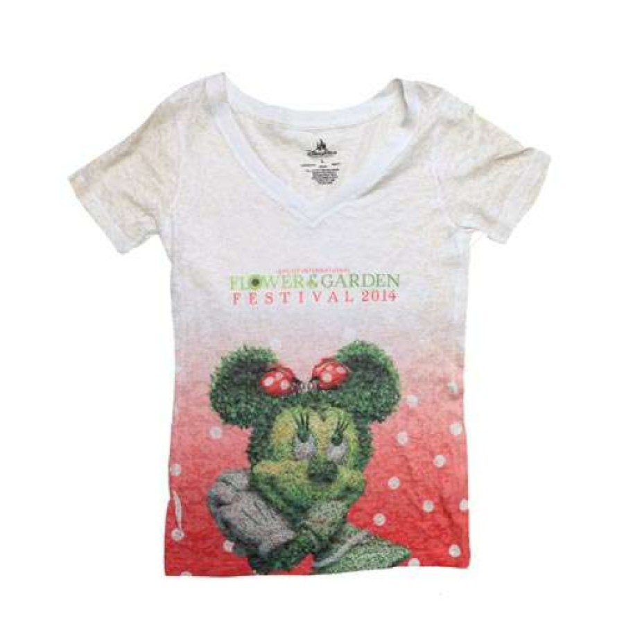 Apparel * | Disney Womens Shirt Flower And Garden Festival Topiary 2014 Excellent