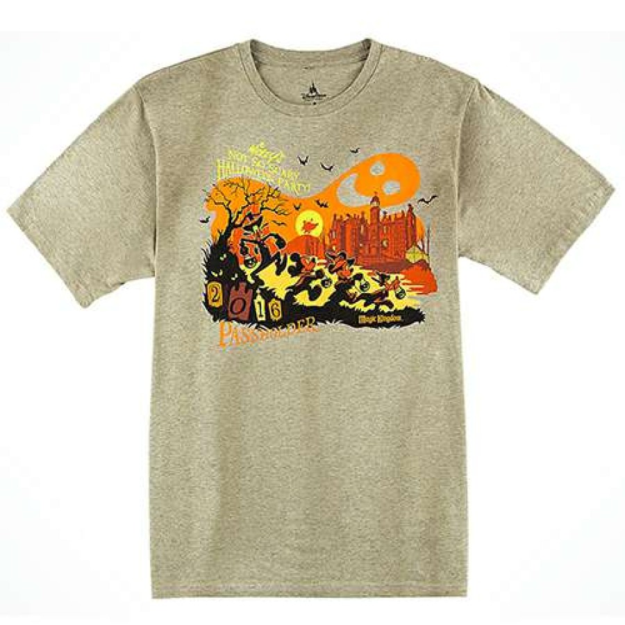 Apparel * | Disney Adult Shirt 2016 Mickey'S Not So Scary Halloween Party Passholder Online