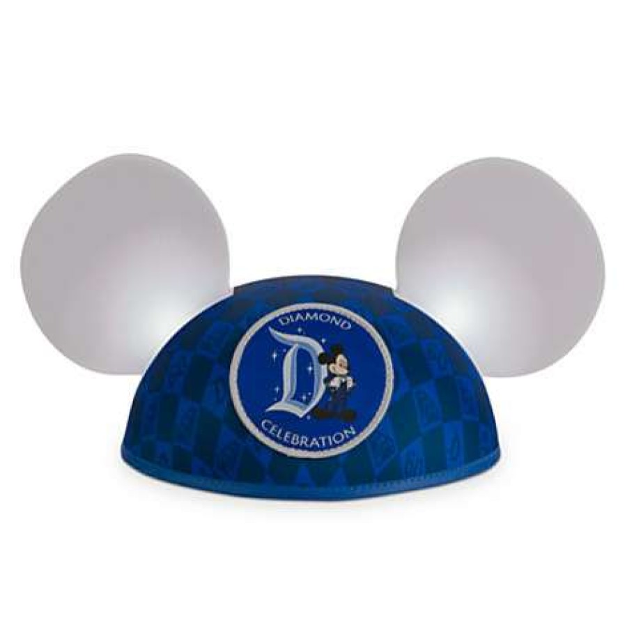 Apparel * | Disney Youth Hat Disneyland Diamond Celebration With Magic Ears Free Delivery