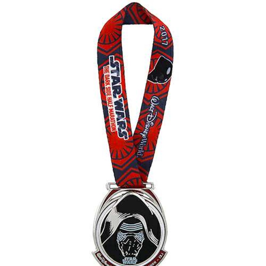 Apparel * | Disney Star Wars Half Marathon Pin 2017 Dark Side 13.1 Kylo Ren Crazy Deals