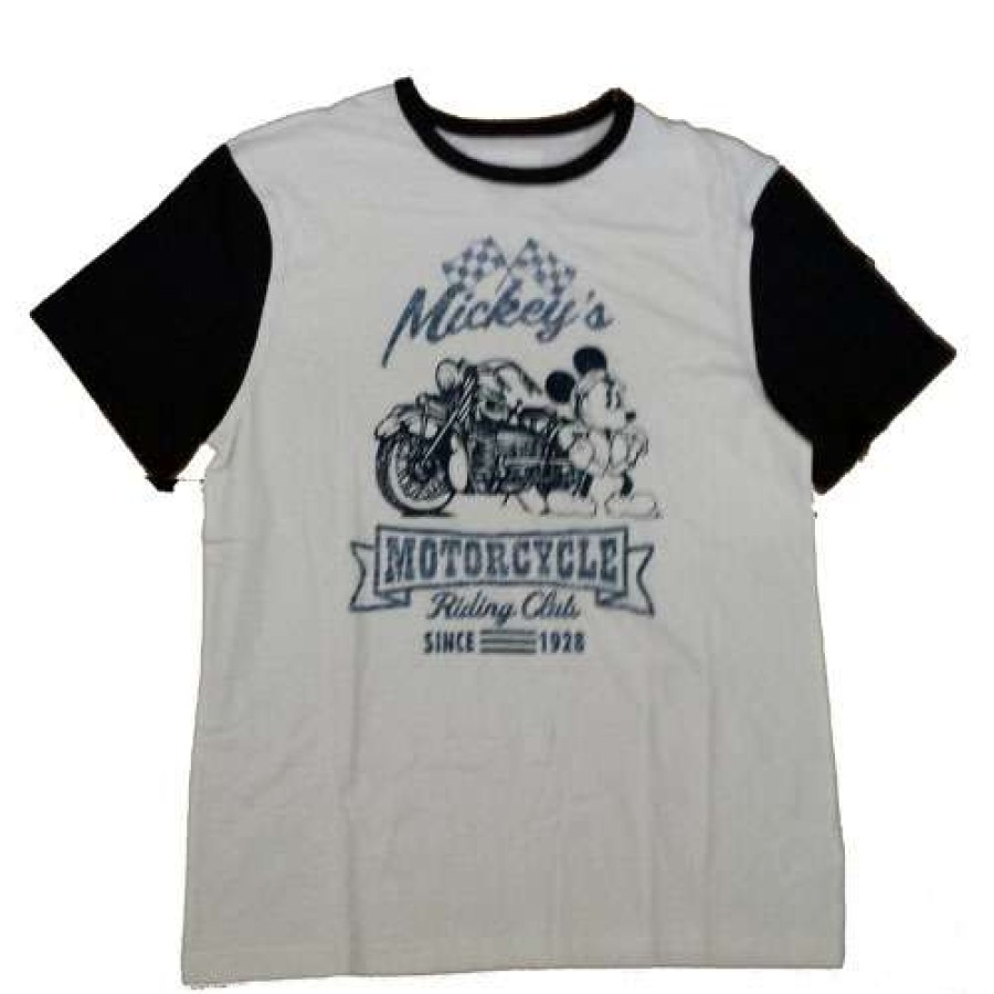 Apparel * | Disney Adult Shirt Mickey'S Motorcycle Riding Club Best Price