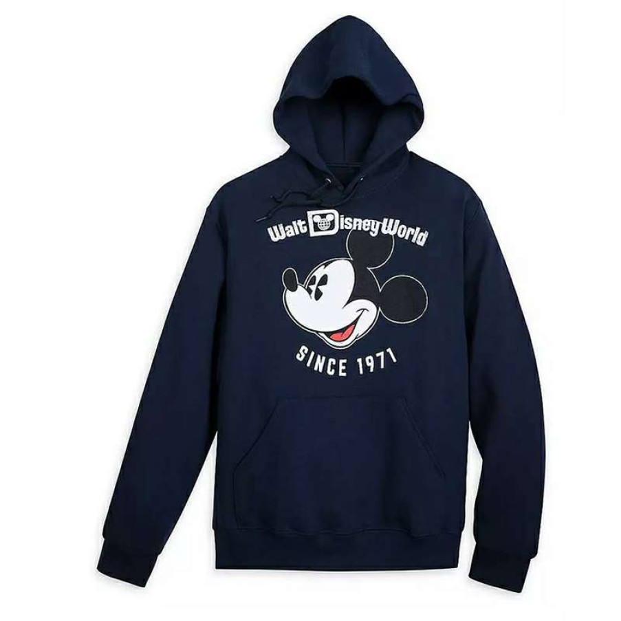 Apparel * | Disney Adult Hoodie Mickey Mouse Walt Disney World Quick Delivery