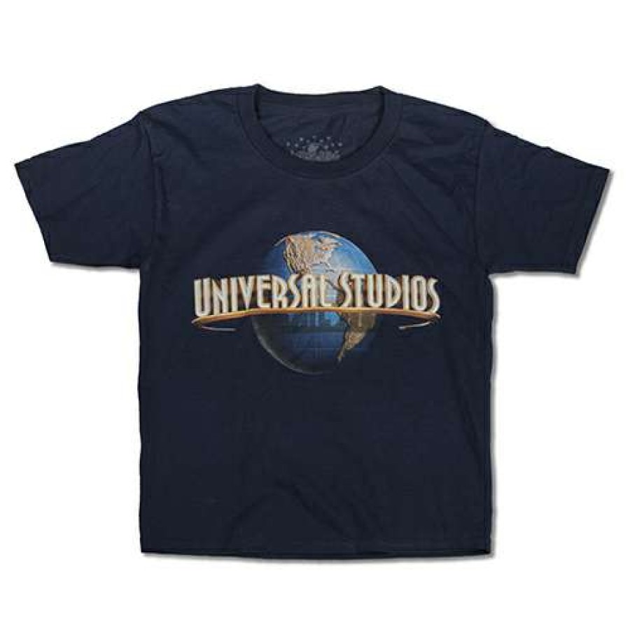 Apparel * | Universal Child Shirt Universal Studios Globe Logo Tee Excellent Disney