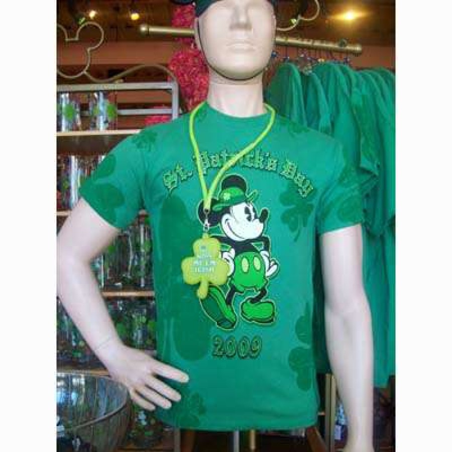 Apparel * | Disney Adult Shirt St Patrick'S Day 2009 (Xl) Bestsellers