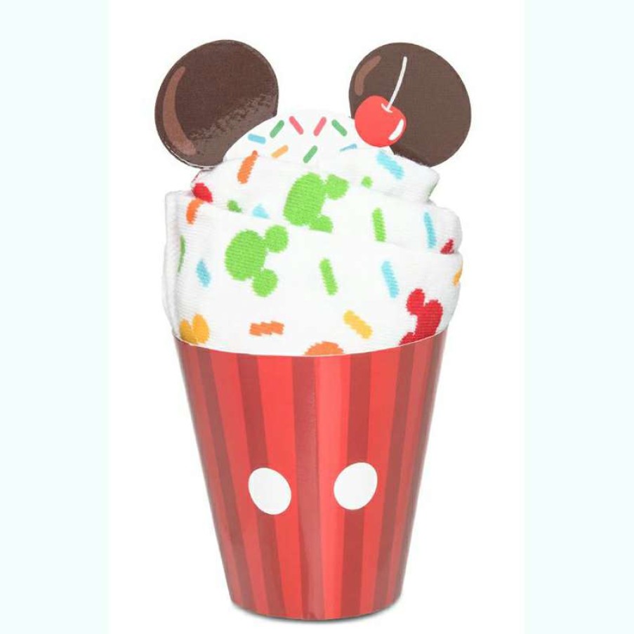 Accessories * | Disney Adult Socks D'Lish Mickey Icon Sprinkles Shoping