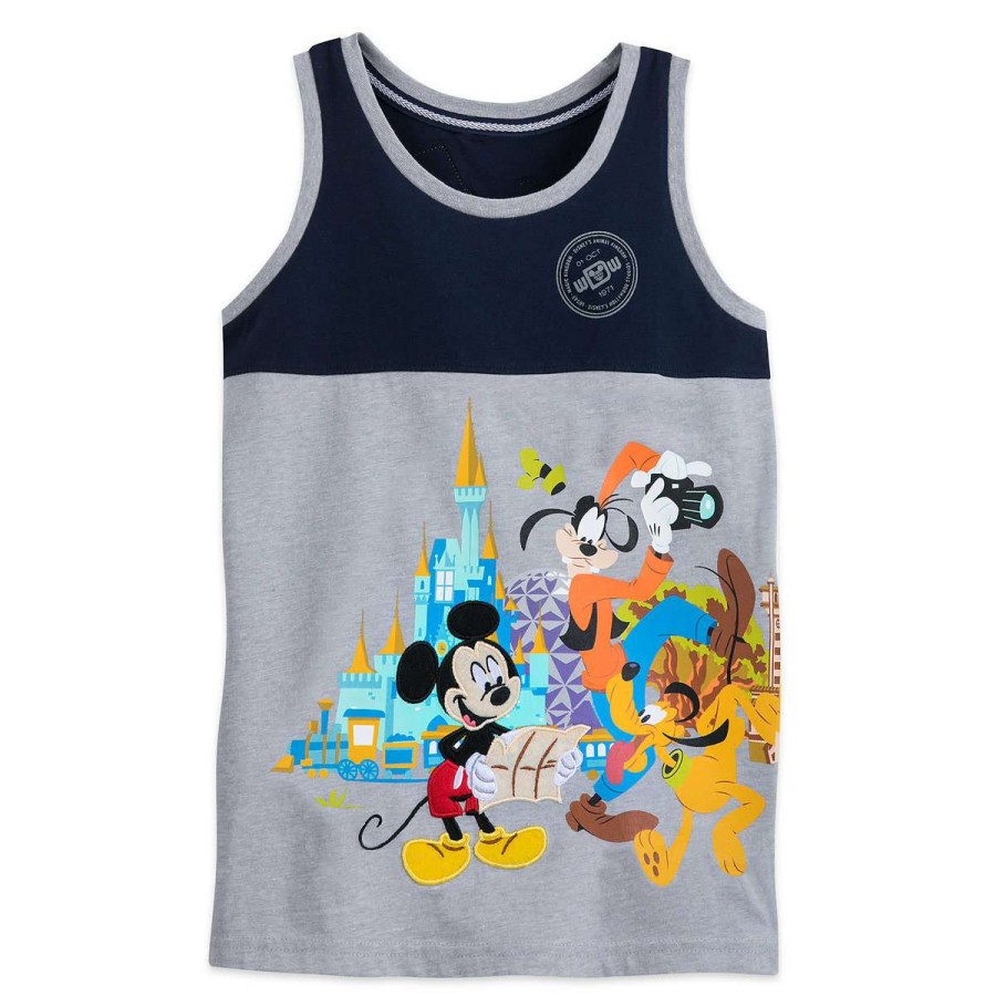 Apparel * | Disney Kids Shirt Passport Collection Mickey And Friends Tank Sale Online