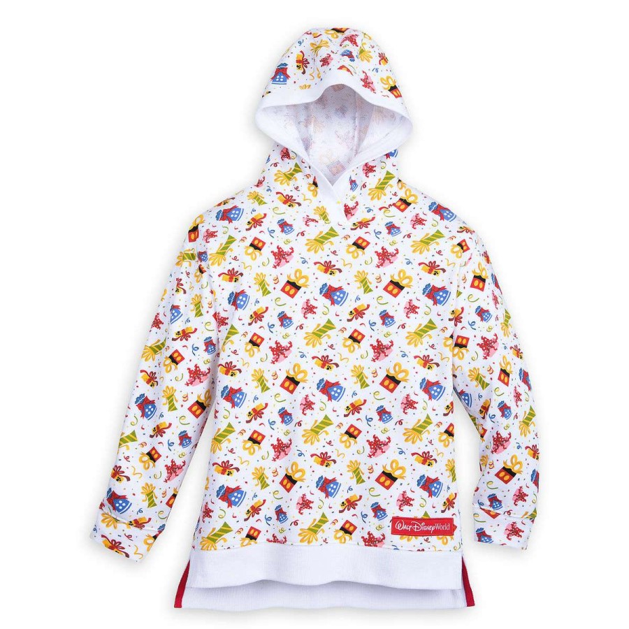 Apparel * | Disney Girl'S Hoodie Celebration Mickey And Friends Pullover Hoodie Free Delivery