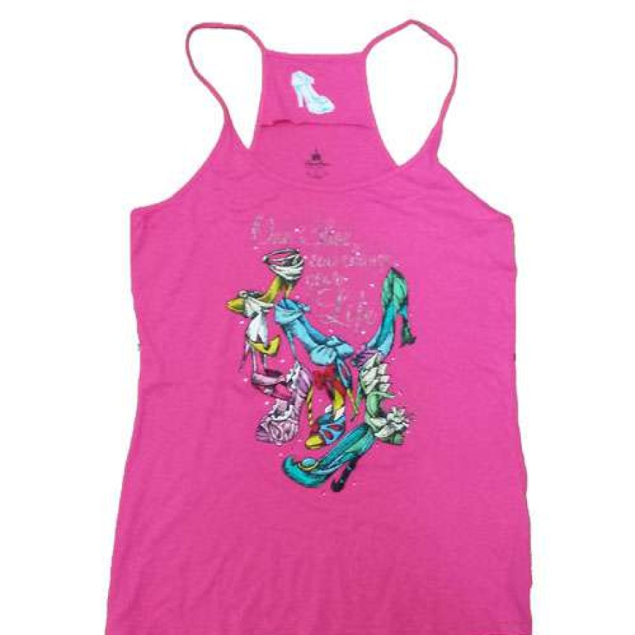 Apparel * | Disney Ladies Camisole One Shoe Can Change Your Life New In