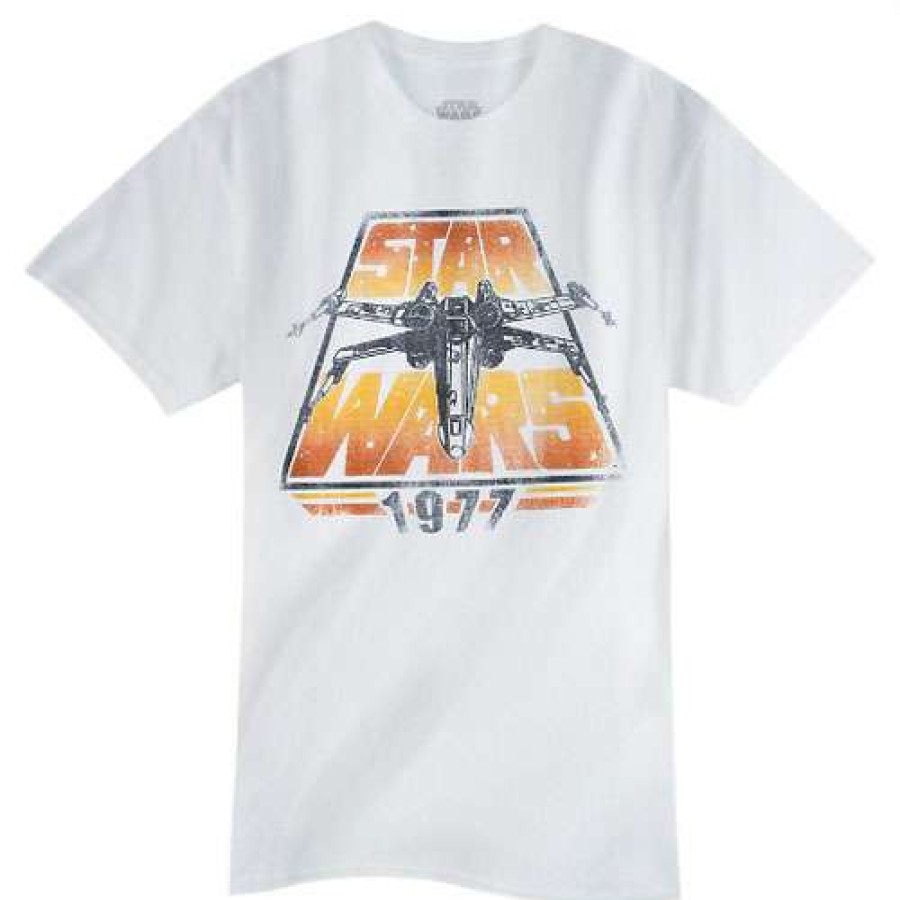 Apparel * | Disney Adult Shirt Star Wars 1977 X-Wing Fighter Tee Cheap Online