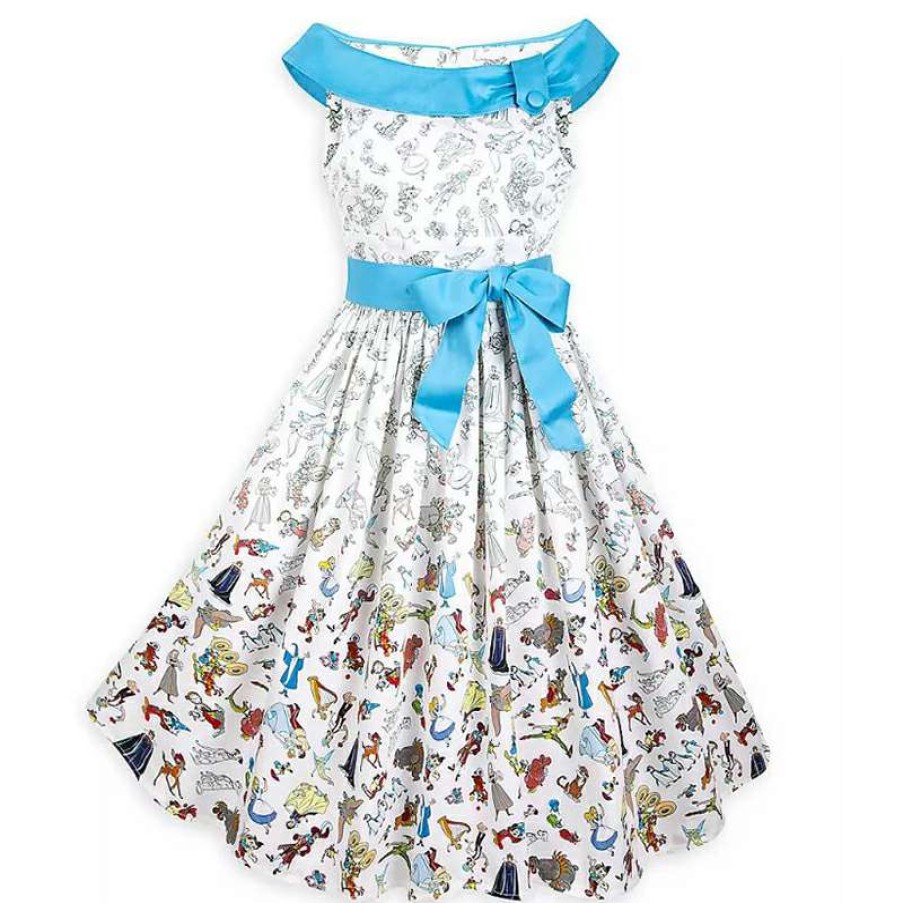 Apparel * | Disney Dress Shop Women'S Dress Ink & Paint Fashionable