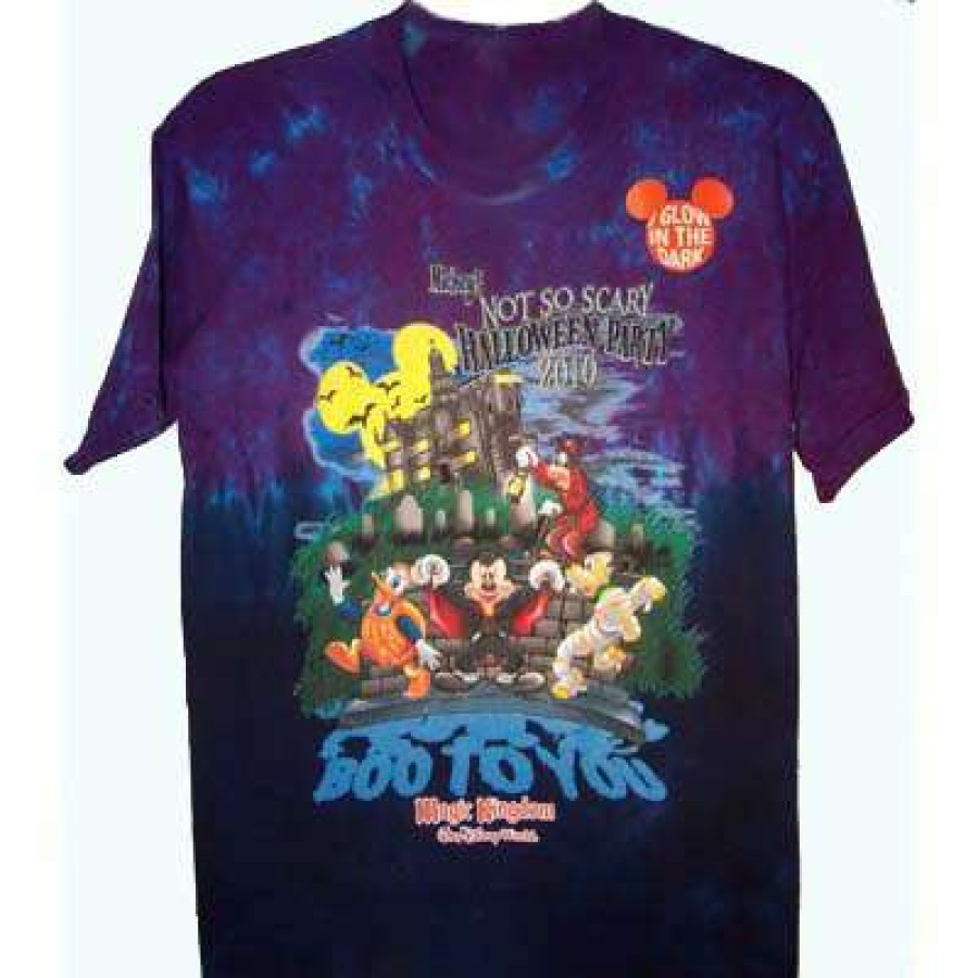 Apparel * | Disney Child Shirt Purple Mickey'S Not So Scary Halloween Party 2010 Excellent