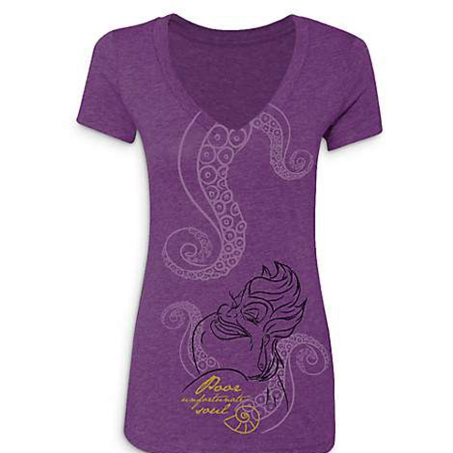 Apparel * | Disney Tee For Women Shirt Ursula Disney Villains T-Shirt Limited Crazy Deals