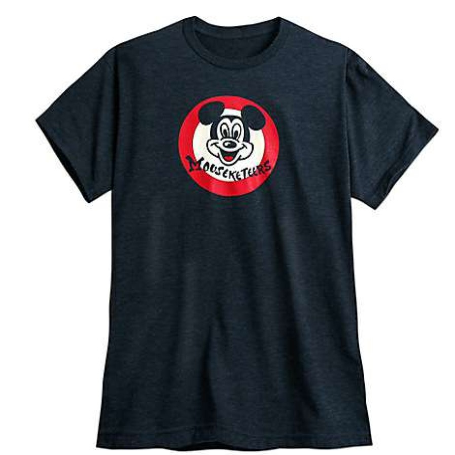 Apparel * | Disney Adult Shirt The Mickey Mouse Club Mouseketeers Logo Tee New In