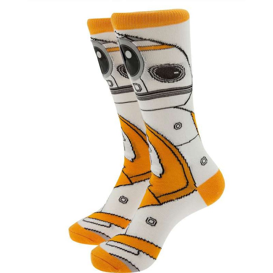 Accessories * | Disney Adult Socks Bb-8 Light-Up Closeout Sale