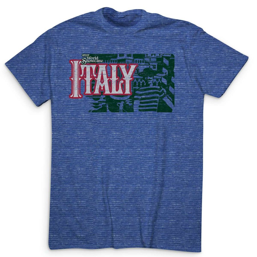 Apparel * | Disney Adult Shirt Epcot 35Th Anniversary Italy Online Discount