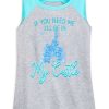 Apparel * | Disney Girls Shirt Cinderella'S Castle Tank Online