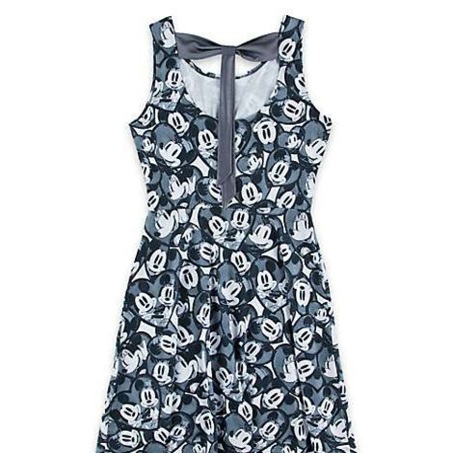 Apparel * | Disney Boutique Women'S Dress Mickey And Minnie Mouse Hearts Good Quality