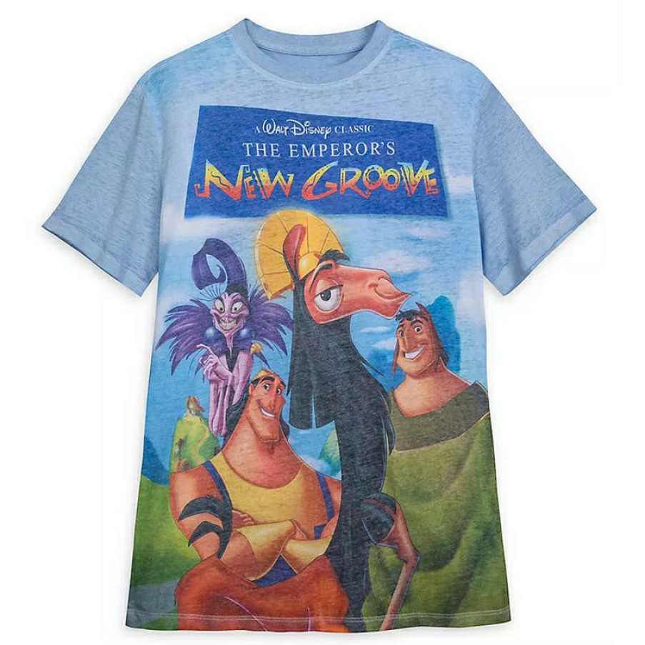 Apparel * | Disney Men'S Shirt The Emperor'S New Groove Vhs Cover Top Sellers