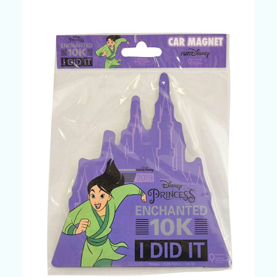 Apparel * | Disney Auto Magnet Princess Enchanted 10K 2019 I Did It Mulan Excellent