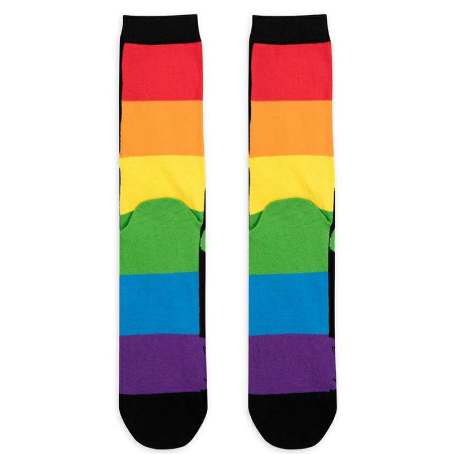 Accessories * | Disney Adult Socks Rainbow Disney Collection Mickey Mouse Online