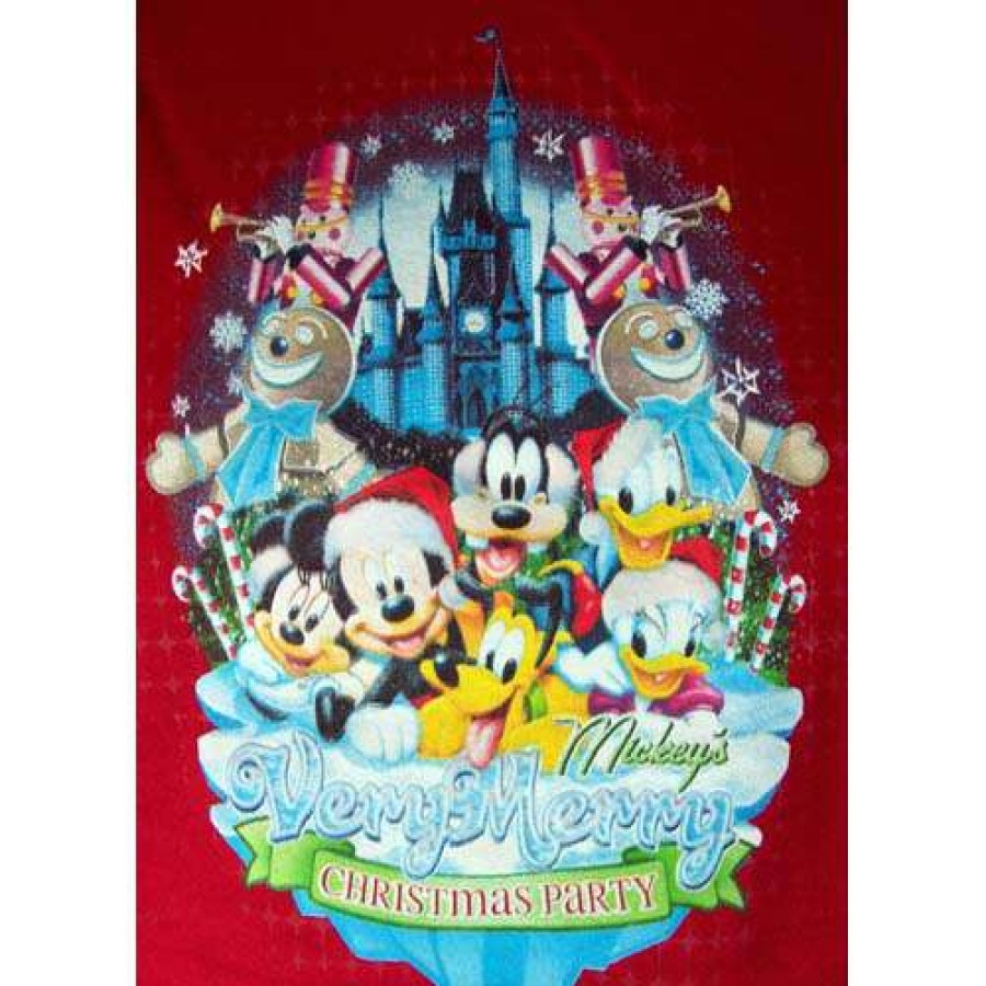 Apparel * | Disney Child Sweatshirt Mickey'S Very Merry Christmas Party 2011 Special Offers