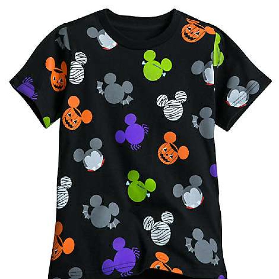 Apparel * | Disney Child Shirt Mickey Mouse Icon Halloween Tee For Boys Sells Cheap