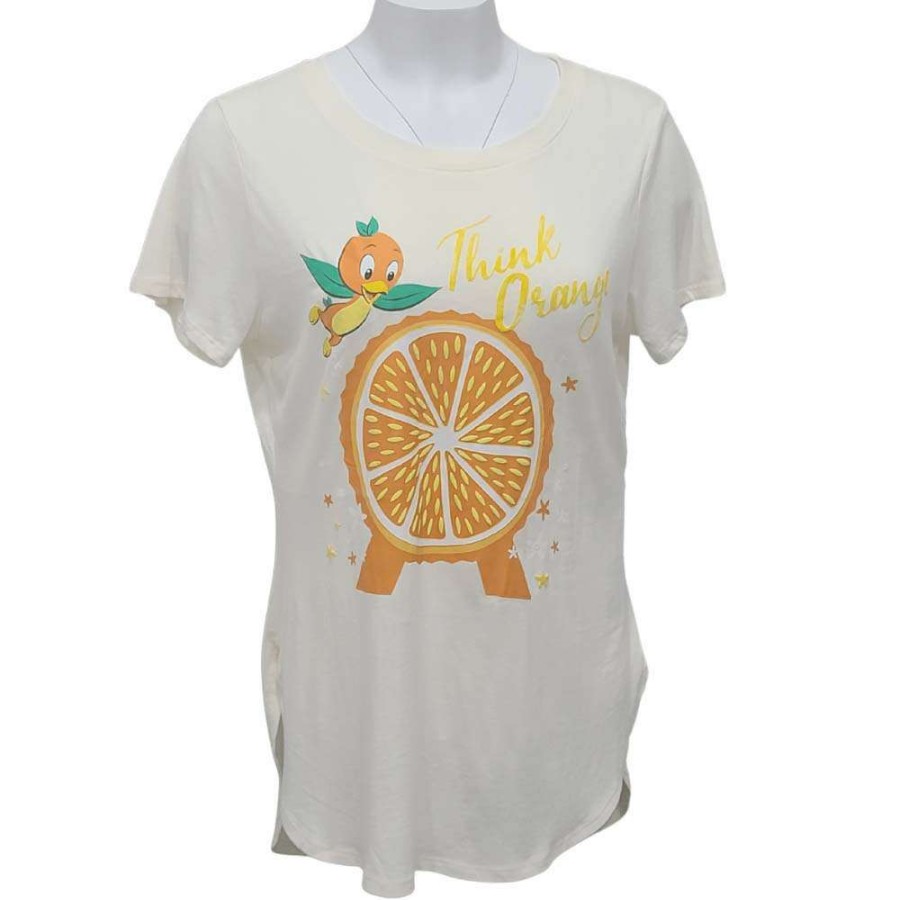 Apparel * | Disney Women'S Shirt 2022 Epcot Flower And Garden Festival Orange Bird Tee Crazy Deals