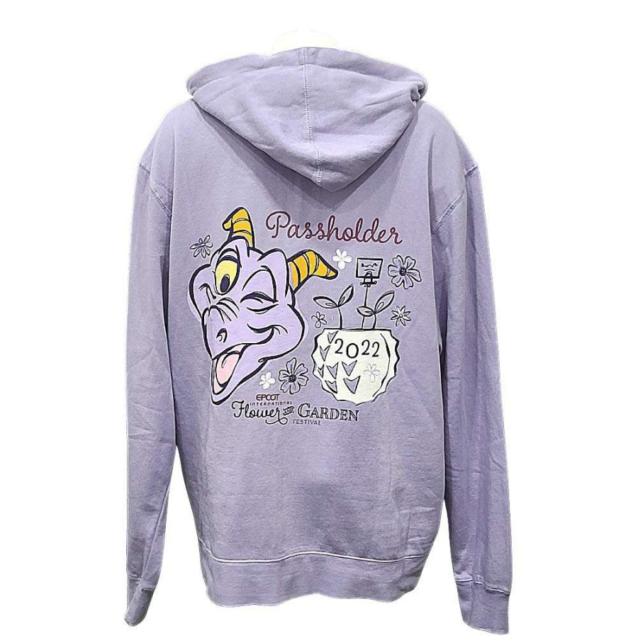 Apparel * | Disney Adult Hoodie Epcot Flower And Garden Festival 2022 Figment Free Delivery