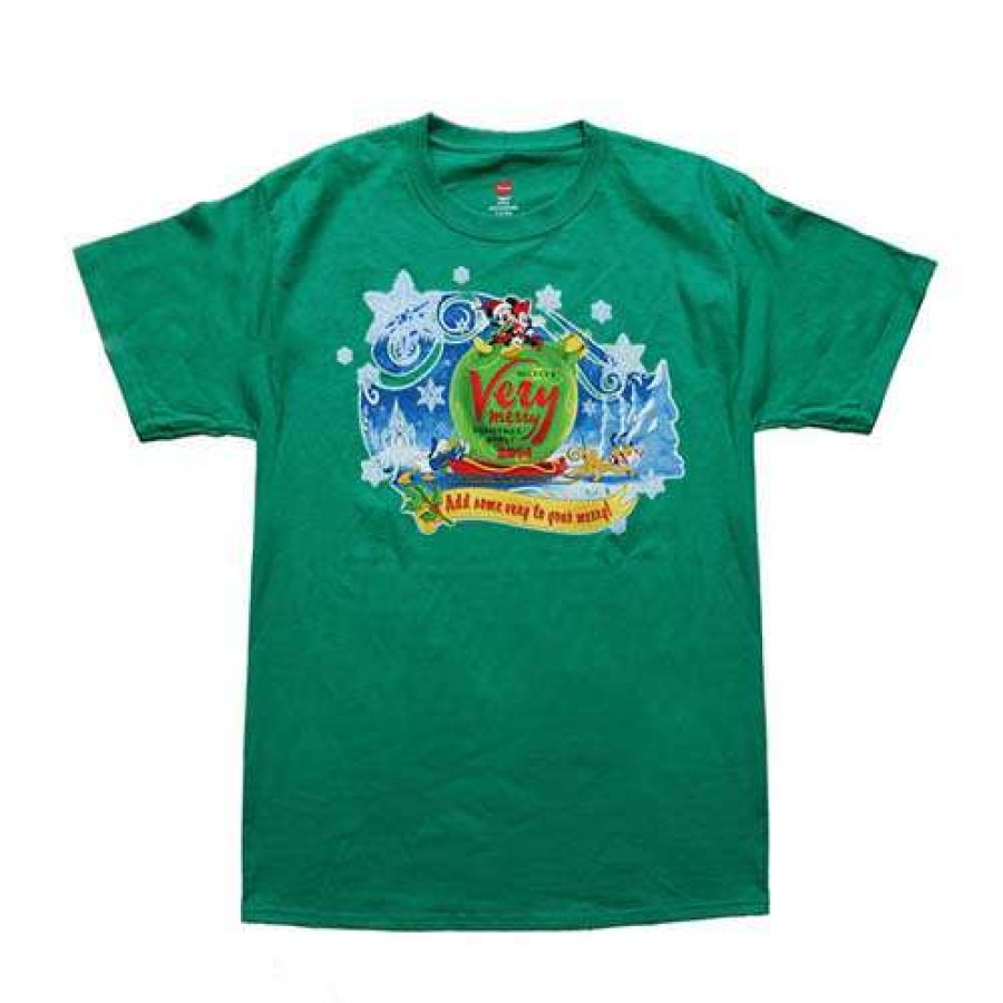 Apparel * | Disney Youth Shirt 2014 Mickey'S Very Merry Christmas Party Cheap Online